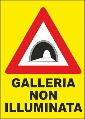 Galleria non illuminata