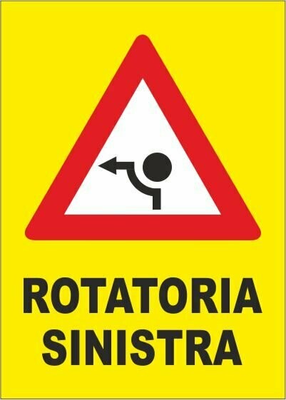 Rotatoria Sinistra per 90°