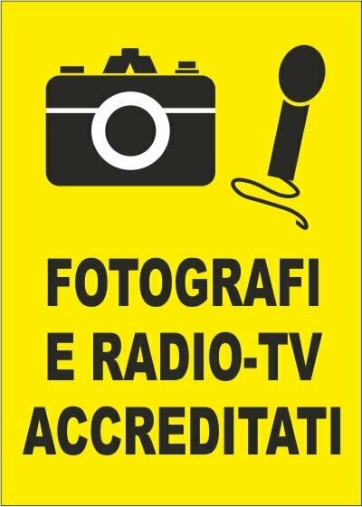 Fotografo e Tv Accreditati