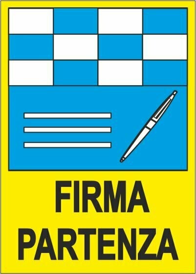 Firma Partenza