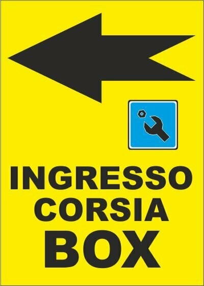 Ingresso Corsia Box Sinistra