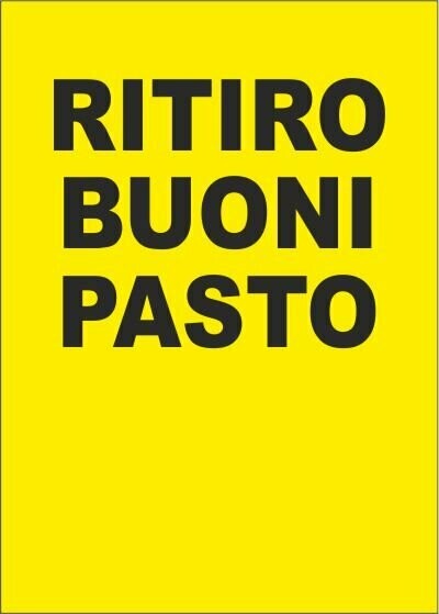 Ritiro Buoni Pasto