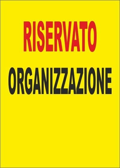 Riservato Organizzazione