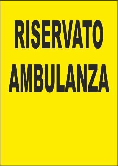 Riservato Ambulanza