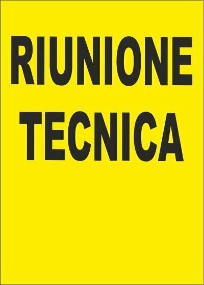 Riunione Tecnica