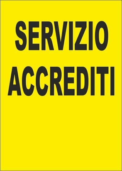 Servizio Accrediti