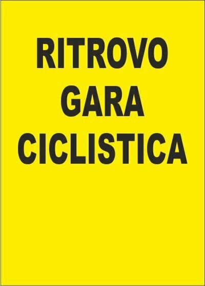 Ritrovo Gara Ciclistica