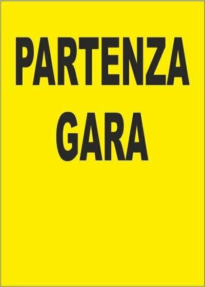 Partenza Gara