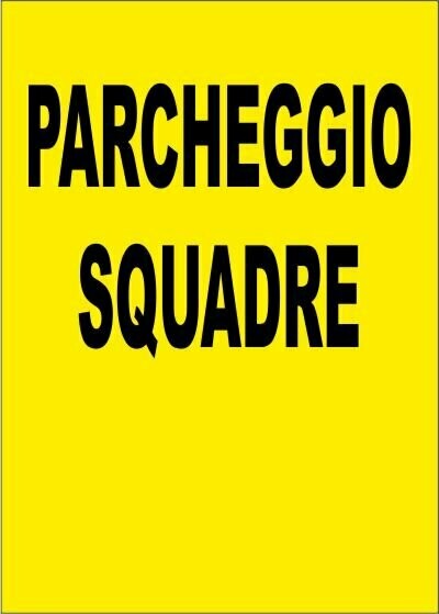 Parcheggio Squadre