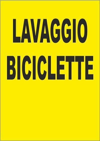 Lavaggio Biciclette