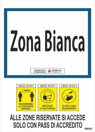 Covid Zona Bianca Grande