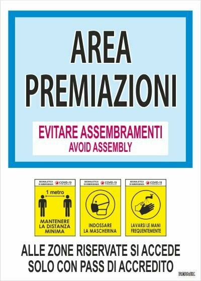 Covid Area Premiazioni