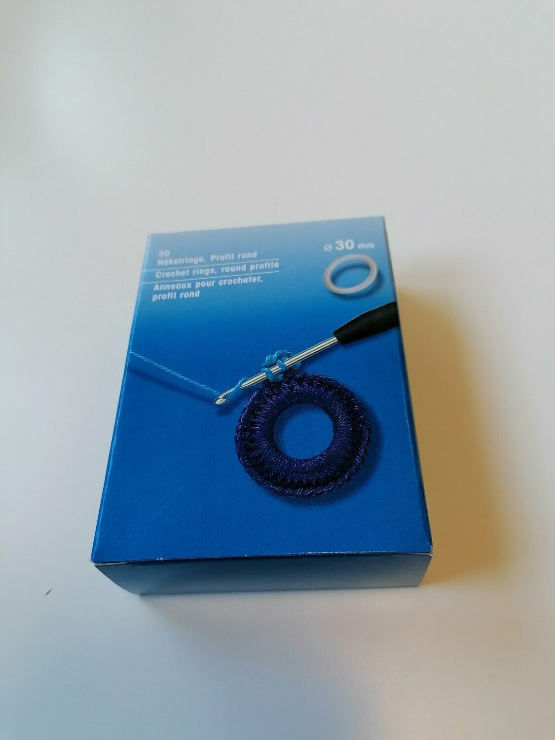 Häkelringe rund 30 mm