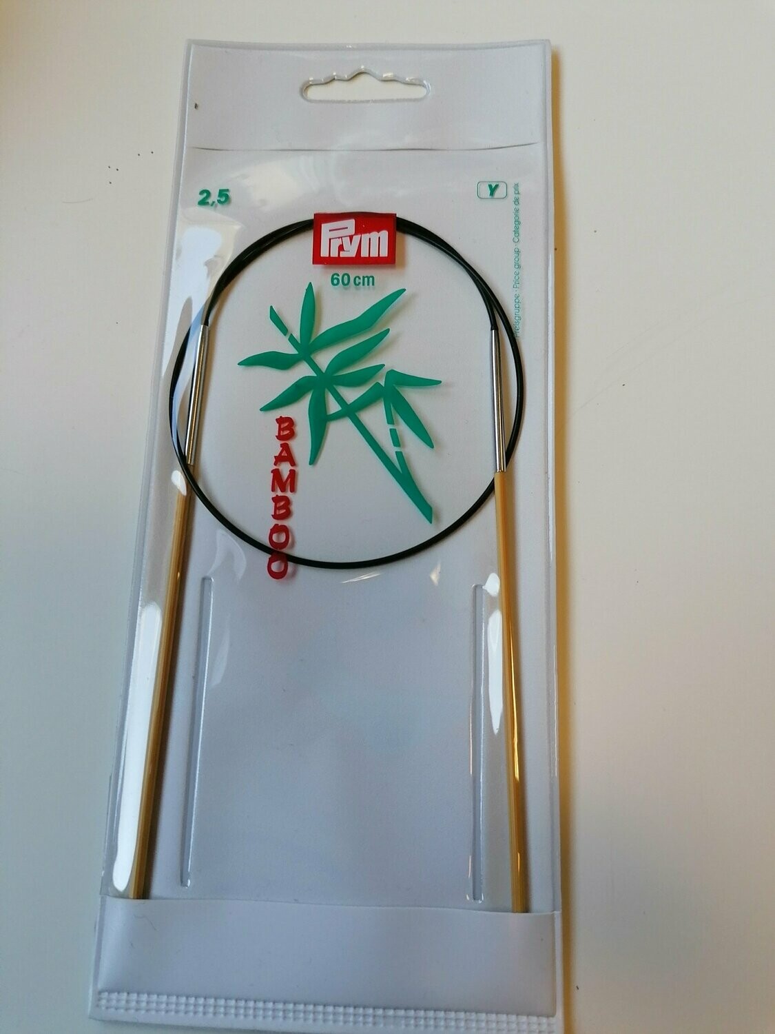 Prym Rundstricknadel bambus  2,5  60 cm