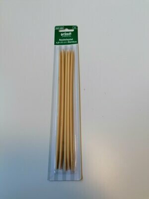 Nadelspiel Bambus 1247-400 Stärke 4,0 20 cm