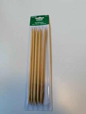 Nadelspiel Bambus 1247-600 Stärke 6,0 20 cm