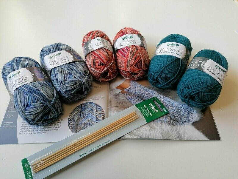 Strickset Dreierlei Socken 02