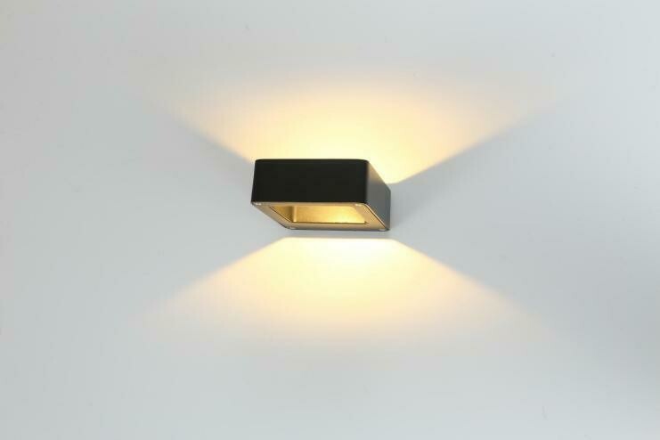 ProLuce® STELLA WALL Wandleuchte 145x120x45mm, 6W, schwarz
