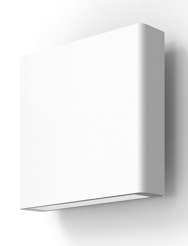 ProLuce® Wandleuchte NOVEL WL634 26W, 1340 lm, 3000K, ALU, CRI80, on/off, 240V, weiss