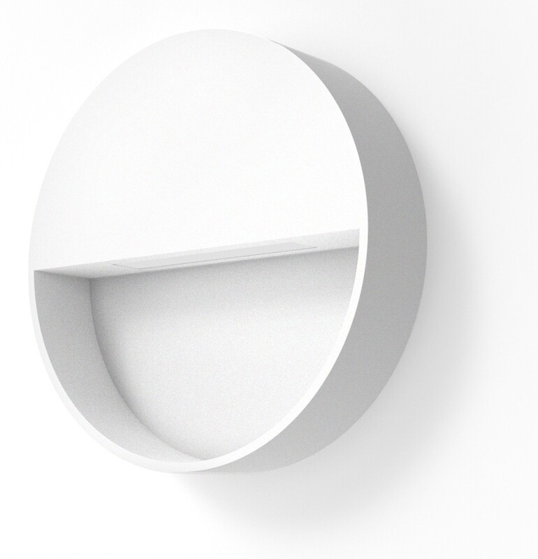 ProLuce® Wandleuchte WL622 4W, 80 lm, 3000K, ALU, CRI80, on/off, 240V, weiss