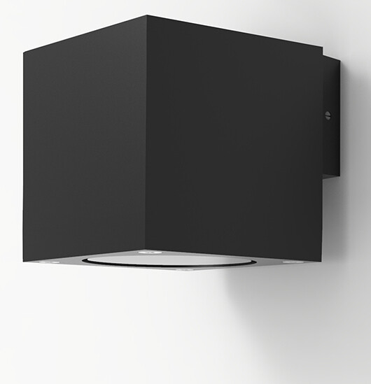 ProLuce® Wandleuchte WL655, GU10, ALU, CRI80, 240V, ohne Leuchtm., schwarz