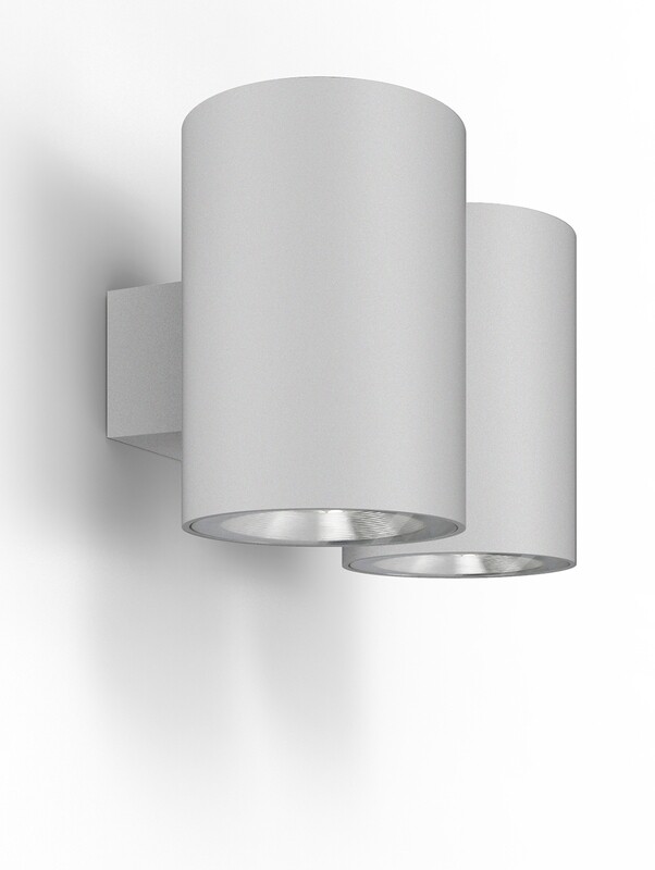 ProLuce® Wandleuchte WL581A 4x6W, 4x420 lm, 3000K, ALU, CRI80, on/off, 240V, grau