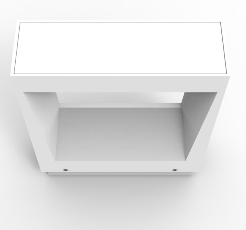 ProLuce® Wandleuchte EDIFIER 7W, 583 lm, 3000K, ALU, CRI80, on/off, 240V, weiss