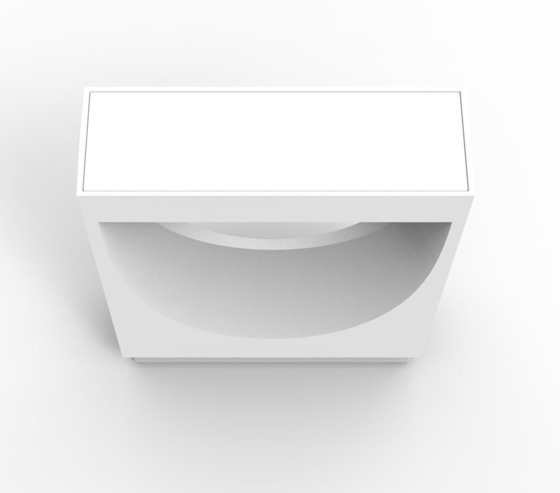 ProLuce® Wandleuchte ELNATH 7W, 599 lm, 3000K, ALU, CRI80, on/off, 240V, weiss