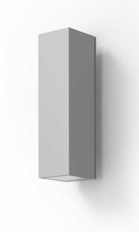 ProLuce® Wandleuchte WL652 2x10W, 2424 lm, 3000K, ALU, CRI80, on/off, 240V, grau