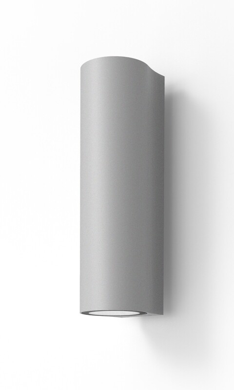ProLuce® Wandleuchte WL651 2x10W, 2424 lm, 3000K, ALU, CRI80, on/off, 240V, grau