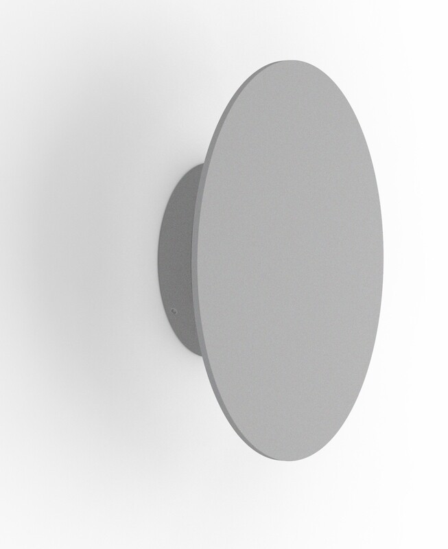 ProLuce® Wandleuchte ECLIPSE WL602 15W, 1100 lm, 3000K, ALU, CRI80, on/off, 240V, grau