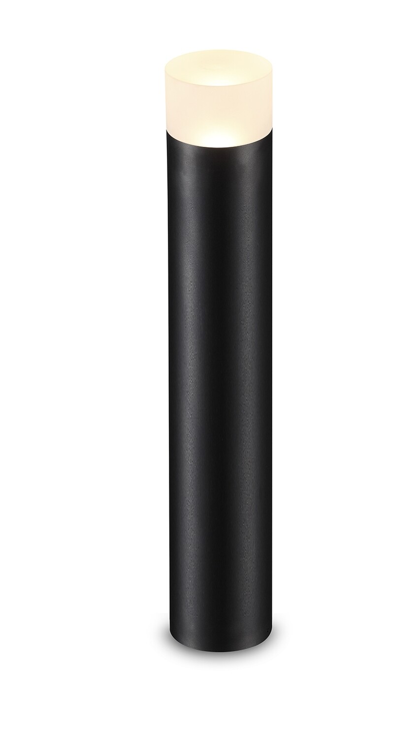 ProLuce® Pollerleuchte TUBE/61 9W 3000K 800lm, Alu/Acryl schwarz D102x610 cm IP65