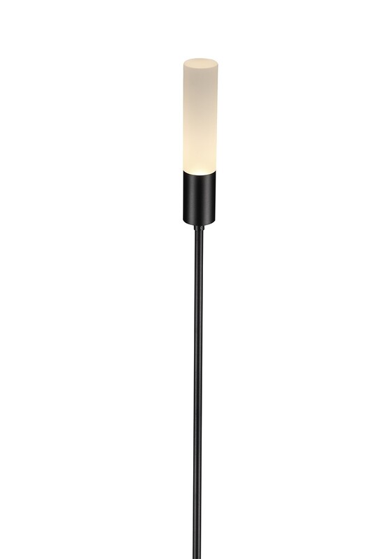 ProLuce® Pollerleuchte CANDLE/82 6W 3000K 430lmAlu/Acryl schwarz D60x820 mm IP65