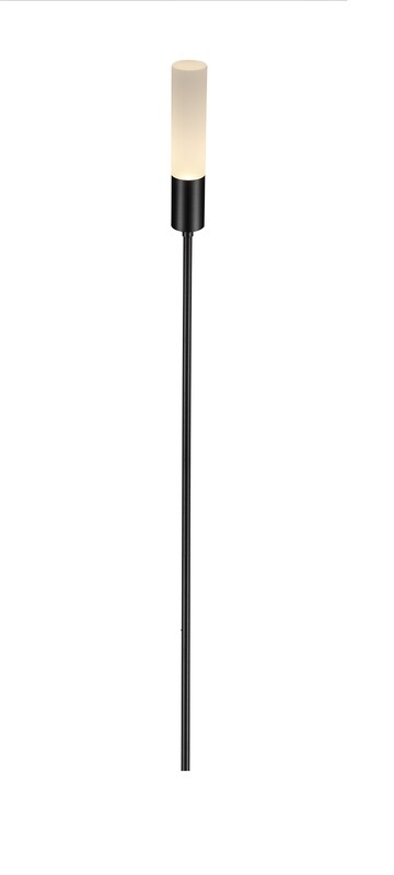 ProLuce® Pollerleuchte CANDLE/122 6W 3000K 430lmAlu/Acryl schwarz D60x1220 mm IP65