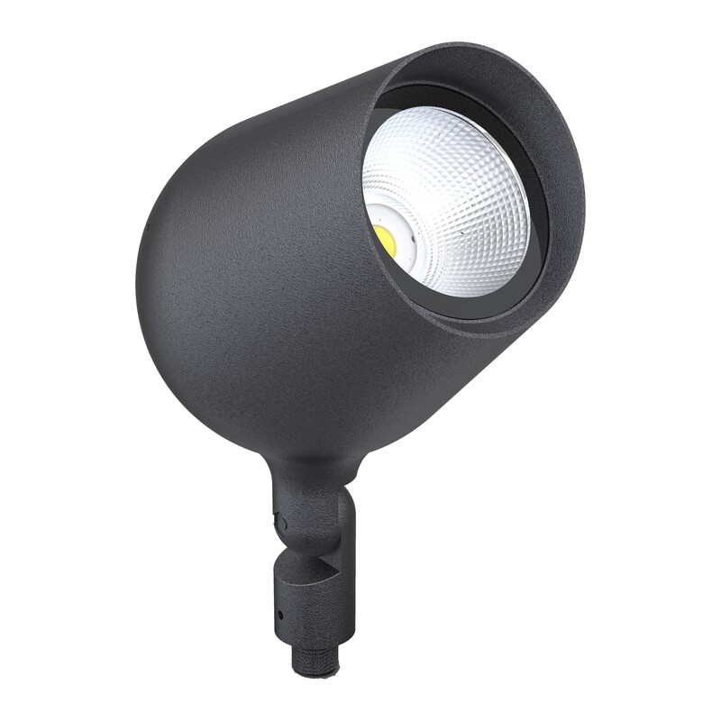 ProLuce® LED Spot GRACCHIO 60W/15°, 3000K, 6000lm, Ø140xL183xH254H mm, IP66, bronze