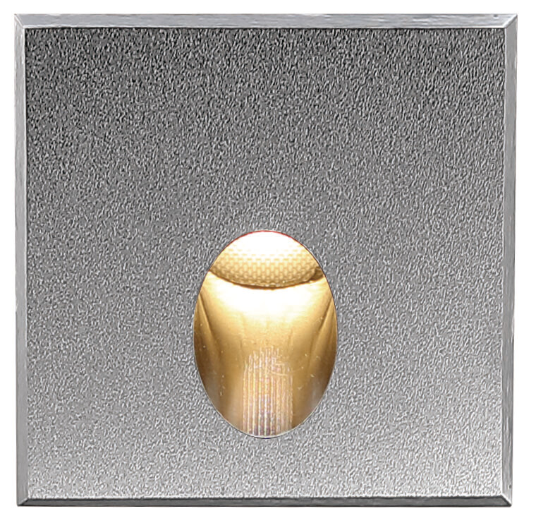 ProLuce® Treppenleuchte MARIS/2006 IP65 Edelstahl, 2W, 4000K, 40 lm, 240V, 50°, 55x55x65mm
