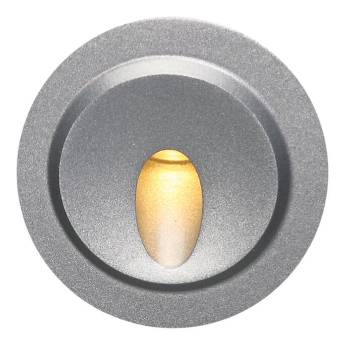 ProLuce® Treppenleuchte MARIS/2007 IP65 ALU, 2.5W, 3000K, 50 lm, 240V, 70°, Ø80x61mm, IK10