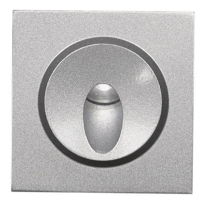 ProLuce® Treppenleuchte MARIS/2008 IP65 ALU, 2.5W, 3000K, 50 lm, 240V, 70°, 80x80x61mm, IK10