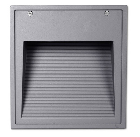 ProLuce® Treppenleuchte NORMA/2014 IP54 ALU, 16W, 3000K, 300 lm, 30°, 240V, 76x61.8x155mm
