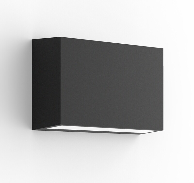 ProLuce® Wandleuchte WL577 20W, 1000 lm, 3000K, ALU, CRI80, on/off, 240V, schwarz
