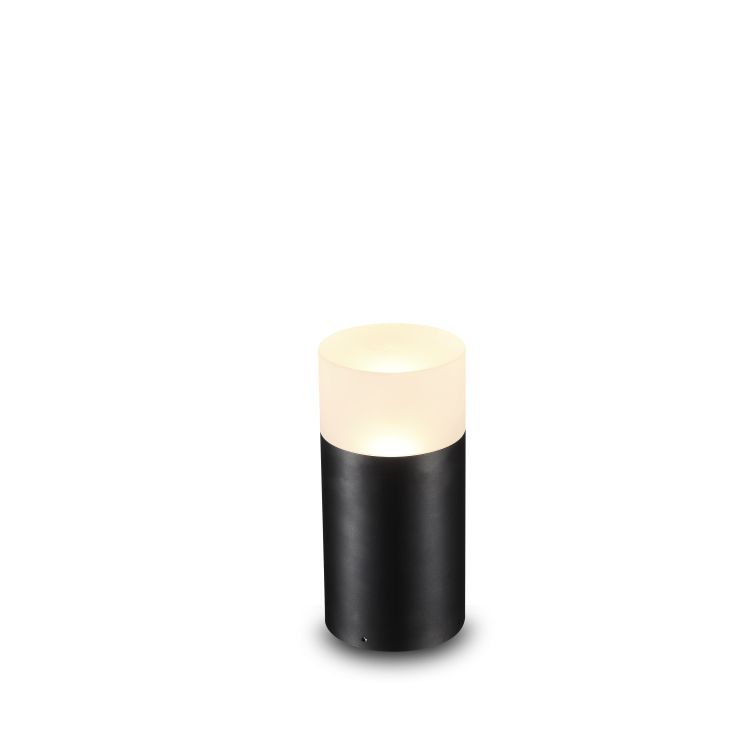 ProLuce® ALAMACH Pollerleuchte Ø102x210 mm, 6W, IP65, 500lm, 3000K, 240VAC, schwarz (RAL9005)