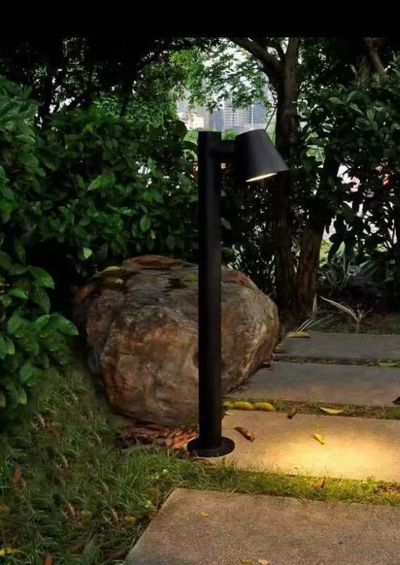 ProLuce® CAPELLA Pollerleuchte Ø65x600 mm, 7W, IP65, 450lm, 3000K, 240VAC, schwarz (RAL9005)