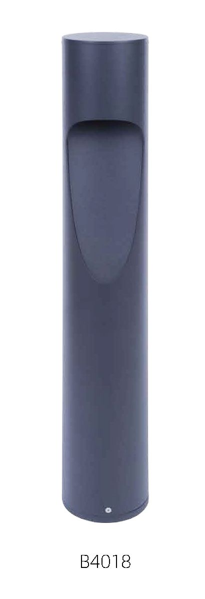 ProLuce® CENTAURI Pollerleuchte Ø120x800 mm, 10W, IP65, 450lm, 3000K, 240VAC, anthrazit (RAL7024)