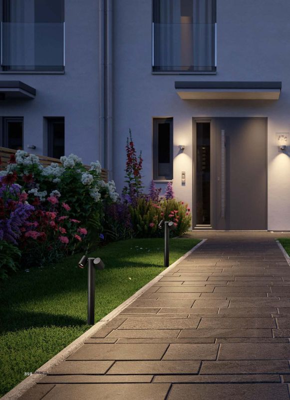 ProLuce® WEGA Pollerleuchte Ø80x350 mm, 6W, IP65, 500lm, 3000K, 240VAC, schwarz