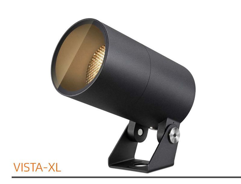 ProLuce® Spot VISTA-XL, 25.0W, 3000K, 25°, IP66, I, 48V, ein/aus, schwarz