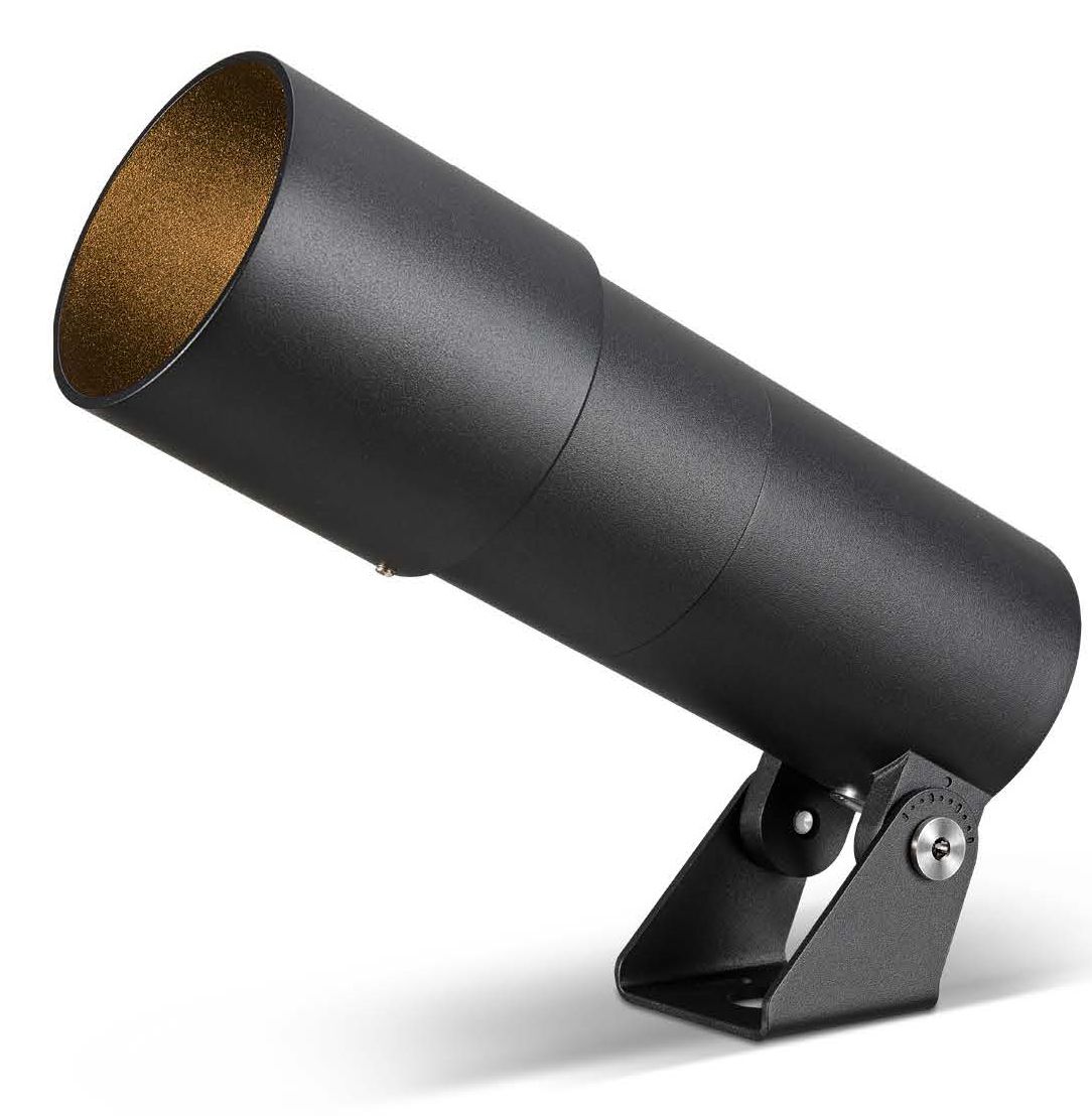 ProLuce® Spot VISTA-4 Aufsatzblende Aluminium, schwarz. Ø96.3x100 mm