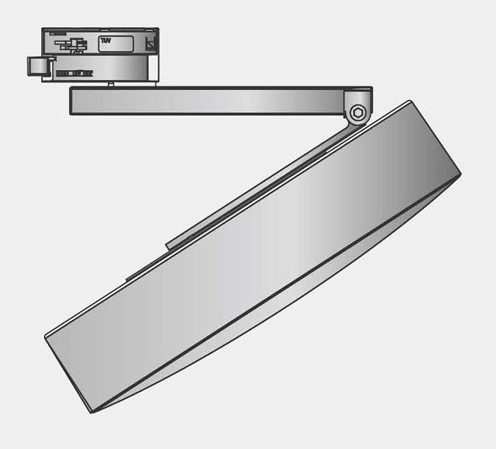 ProLuce® FLORIA Option Schwenkarm mit Adapterfür 3-Phasen-Stromschiene für FLORIA und GIRASOLE