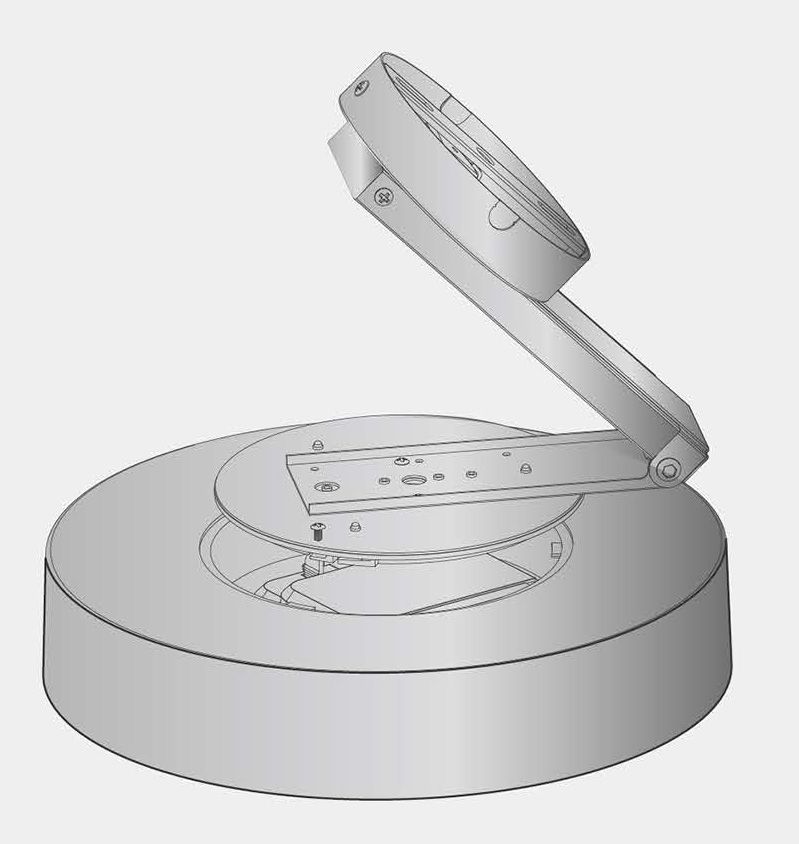 ProLuce® FLORIA Option Decken- oder Wandanbau mit Schwenkarm für FLORIA und GIRASOLE
