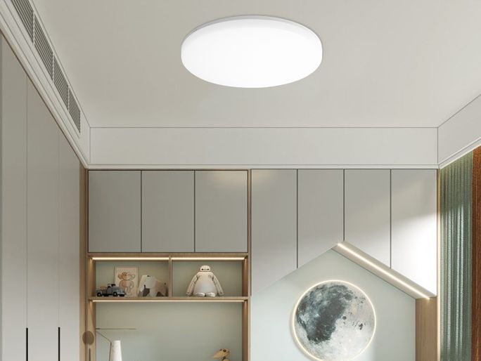 ProLuce® GLORIA, Ø280x50 mm, 13/18W, Dual Power, IP65, IK10, 1482/2052 lm, 3CCT, ein/aus