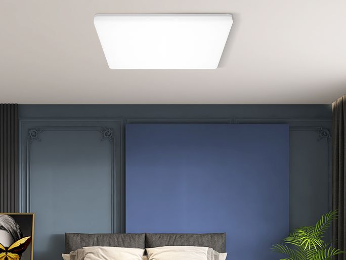 ProLuce® GLORIA, 280x280x50 mm, 13/18W, Dual Power, Sensor, IP65, IK10, 1482/2052 lm, 3CCT, ein/aus